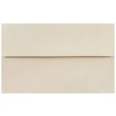 JAM Paper A10 Passport Invitation Envelopes, 50ct. Sandstone