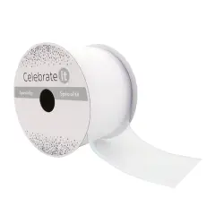 2.5" x 10yd. Sheer Wired Ribbon by Celebrate It&reg; Specialty