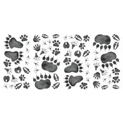 RoomMates Animal Tracks Peel & Stick Wall Decals