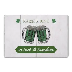Pint Luck Laughter Beer 27" x 18" Floor Mat