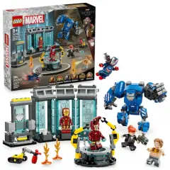 LEGO&reg; Marvel Iron Man&rsquo;s Laboratory: Hall of Armor with Minifigures 76315
