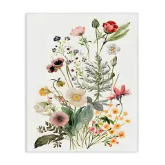 Stupell Industries Subtle Spring Blossoms Canvas Wall Art
