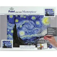 Royal & Langnickel&reg; The Starry Night Paint Your Own Masterpiece Kit