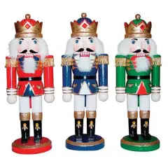 Santa's Workshop 10" Kings Nutcracker Set