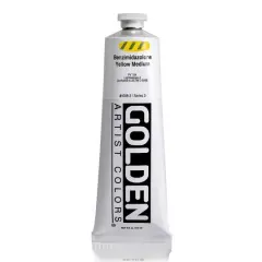 Golden&reg; Heavy Body Acrylic Paint, 5oz. 1008 Benzimidazolone Yellow Medium