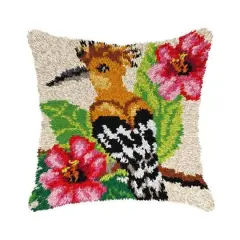 Orchidea Hoopoe Latch Hook Cushion Kit