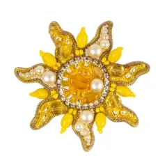 BP-339C The Sun Broach Beadwork Kit
