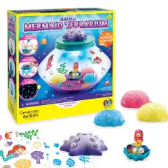 Creativity for Kids&reg; Crystal Mermaid Terrarium Kit