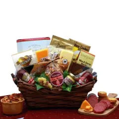 Gourmet Delights Gift Basket