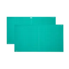 Cricut&reg; 2-Pack Standard Grip Performance Machine Mats, 24" x 12" Green