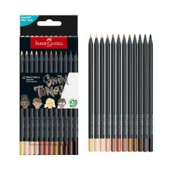 Faber-Castell&reg; Black Edition Skin Tones Colored Pencils