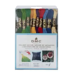 DMC&reg; Holiday Home D&eacute;cor Embroidery Floss Pack