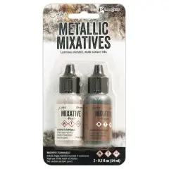 Ranger Tim Holtz&reg; Metallic Mixatives&trade; Ink Kit