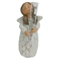 Santa's Workshop 9" Angel Rain Gauge