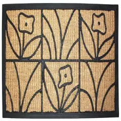 DII&reg; Tuffridge Light Daisy Doormat