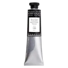 Sennelier Extra Fine Artists' Acrylic Paint, 60mL 116 Titanium White