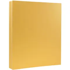 JAM Paper Stardream Metallic 8.5" x 11" Paper, 25 Sheets Gold