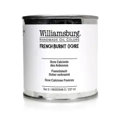 Williamsburg&reg; Artist Oil Colors Jar, 8oz. French Burnt Ochre