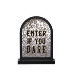 10" Enter If You Dare Tabletop Sign by Ashland&reg;