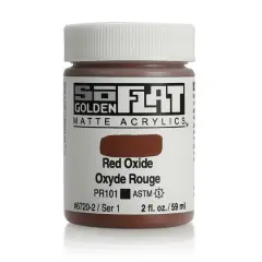 Golden&reg; 2oz. SoFlat Matte Acrylic Paint Red Oxide