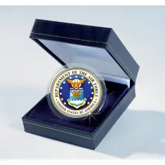 Armed Forces Commemorative Colorized JFK Half Dollar - Air Force