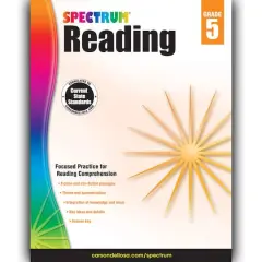 Spectrum&reg; Paperback Reading Workbook, Grade 5