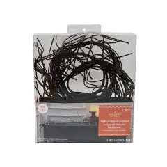 48ct. Amber LED Lighted Branch Garland by Ashland&reg;