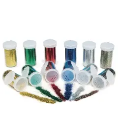 Color Splash!&reg; Assorted Glitter, 3/4oz., 12ct.