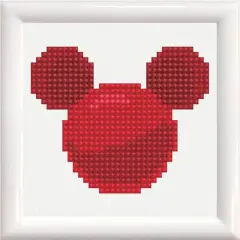 Diamond Dotz&reg; Red Mickey Mouse Diamond Painting Kit