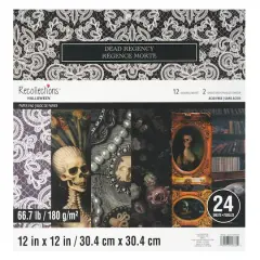12" x 12" Dead Regency Paper Pad by Recollections&trade;, 24 Sheets