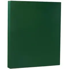 JAM Paper Matte 8.5" x 11" Extra Heavyweight Cardstock, 25 Sheets Dark Green