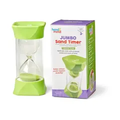 hand2mind&reg; Jumbo 2-Minute Sand Timer