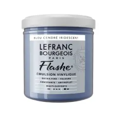 Lefranc & Bourgeois Flashe&reg; Matte Artist's Color, 125mL Iridescent Ash Blue