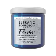 Lefranc & Bourgeois Flashe&reg; Matte Artist's Color, 125mL Cerulean Blue