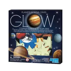 Toysmith&reg; 4M&reg; Glow Planets & Nova Stars