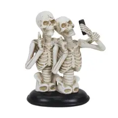 6.25" Skeleton Couple Selfie Tabletop D&eacute;cor by Ashland&reg;