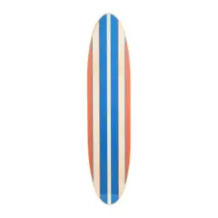 Hello Honey&reg; 65'' Coastal Decorative Surfboard Wall D&eacute;cor