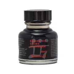 Sennelier Black China Ink, 30mL