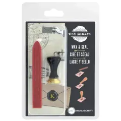 Manuscript Wax Sealing Initial Set K