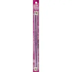 Susan Bates&reg; Silvalume&reg; 10" Single Point Knitting Needles