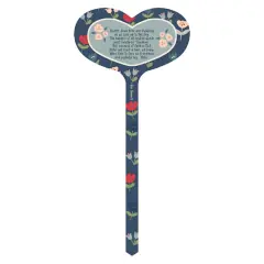 15" Aluminum Hearts Down Here Remembrance Marker Garden Stake
