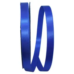 JAM Paper 5/8" x 100yd. Double Face Satin Allure Ribbon Royal