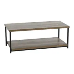 Household Essentials 39" Jamestown Coffee Table Ashwood