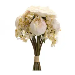 Ivory Peony & Hydrangea Bouquet Set