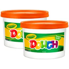 Crayola&reg; 3lb. Super Soft Modeling Dough Bucket, 2ct. Orange