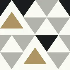 RoomMates Geometric Triangle Peel & Stick Wallpaper