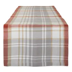 DII&reg; 72" Plaid Thanksgiving Cozy Picnic Table Runner