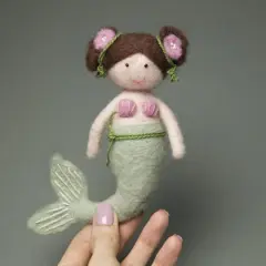Charivna Mit The Little Mermaid Felting Kit