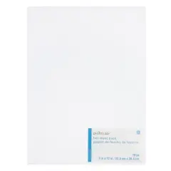 9" x 12" White Felt Sheets, 18ct. by Creatology&trade;