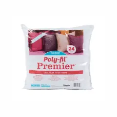 Poly-fil&reg; Premier&trade; Oversize Pillow Insert, 24" x 24"